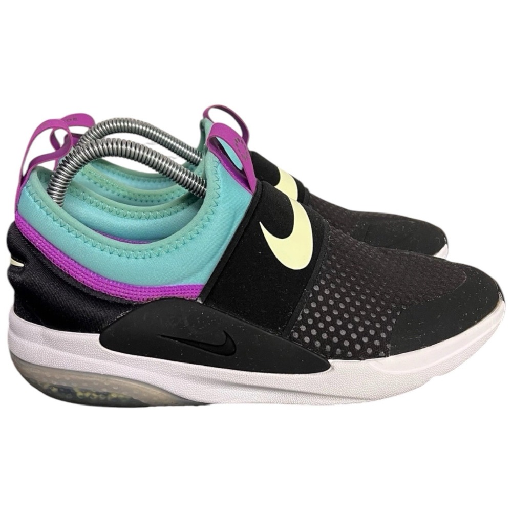 Nike Joyride Nova AQ3141-003 Black Aqua Shoes Slip On Size 6.5Y